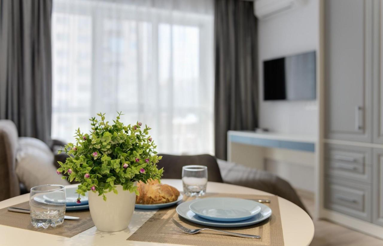 Modern New Cozy Apartment Kvartet Railway Station Kiev Exterior foto